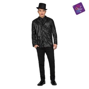 Casaco e Papillon Showman Preto M/L