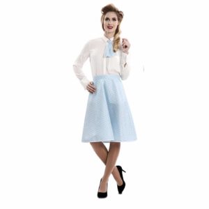 Conjunto Pin-Up Azul Tamanho M/L