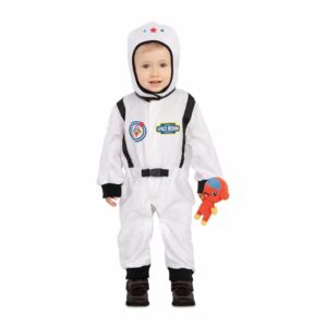 Fato Astronauta com Alien Bebé