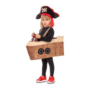 Fato Barco Pirata 5-6 Anos