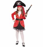Fato Capitã Pirata Menina