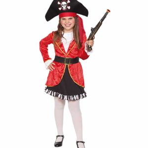 Fato Capitã Pirata Menina