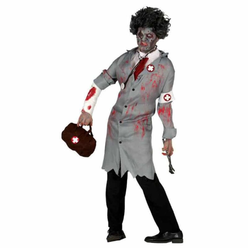 Fato Enfermeiro Zombie para Homem