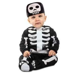 Fato de Esqueleto Bebé