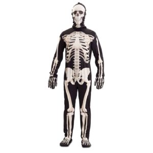 Fato Esqueleto de Luxo Adulto