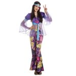 Fato Hippie Mulher Violeta