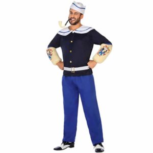 Fato Marinheiro Popeye Adulto