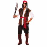 Fato Pirata do Caribe Homem Adulto