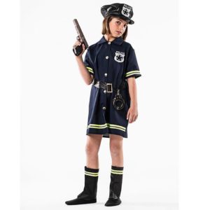 Fato Policia Criança 5-7 Anos