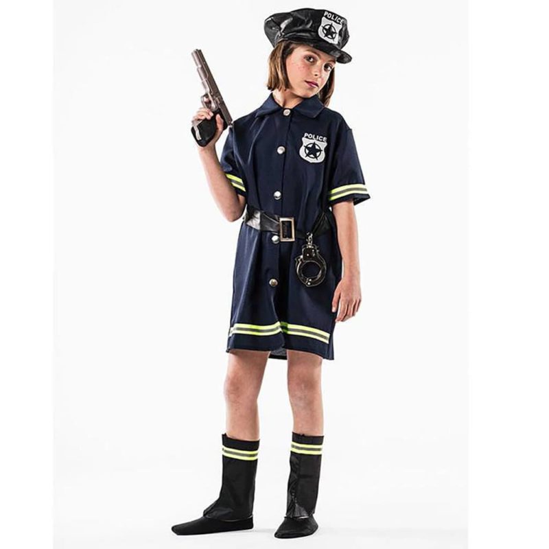 Fato Policia Criança 8-10 Anos