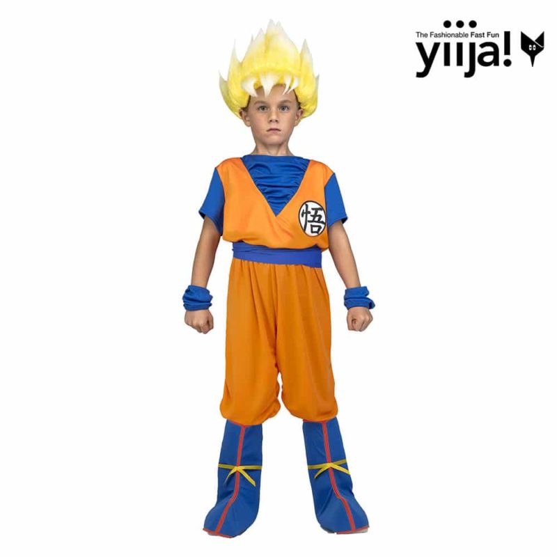 Fato Saiyan Goku Criança