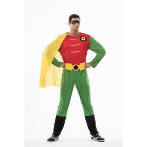 Fato Super Robin Homem T. M/L