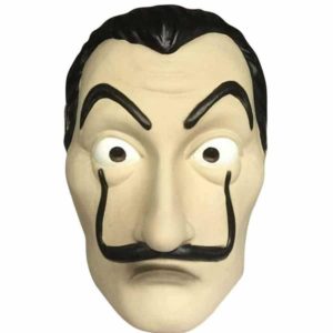 Máscara de Dalí oficial de la serie LA CASA DE PAPEL